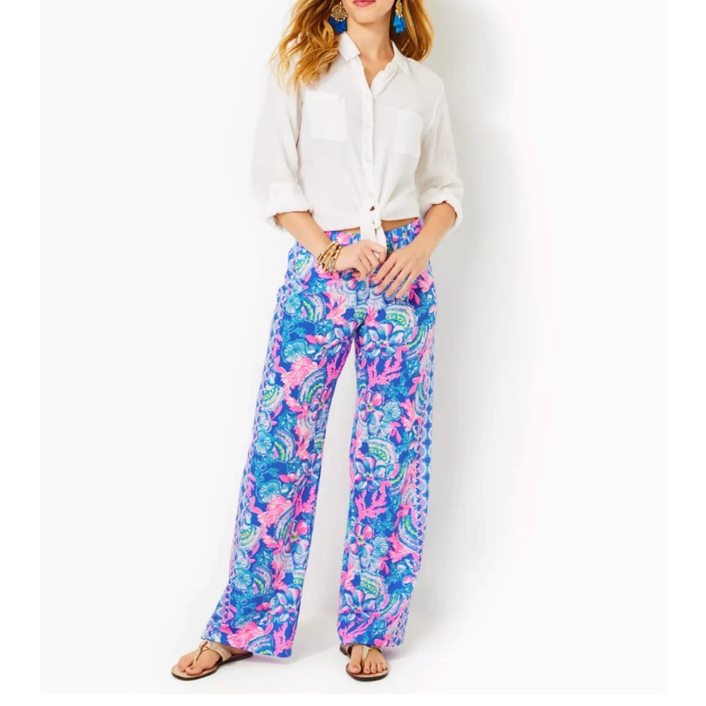 Lilly Pulitzer 32” Bal harbour palazzo pant
